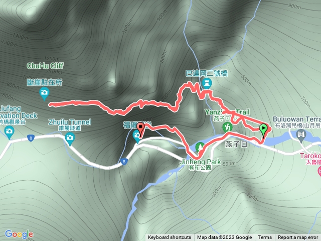 太魯閣錐麓古道