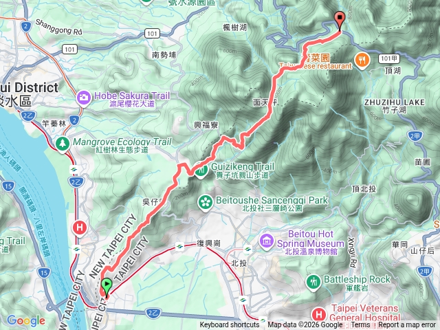 台北大縱走第一段