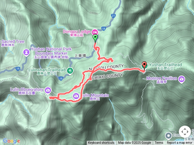 鹿林山麟趾山O型縱走