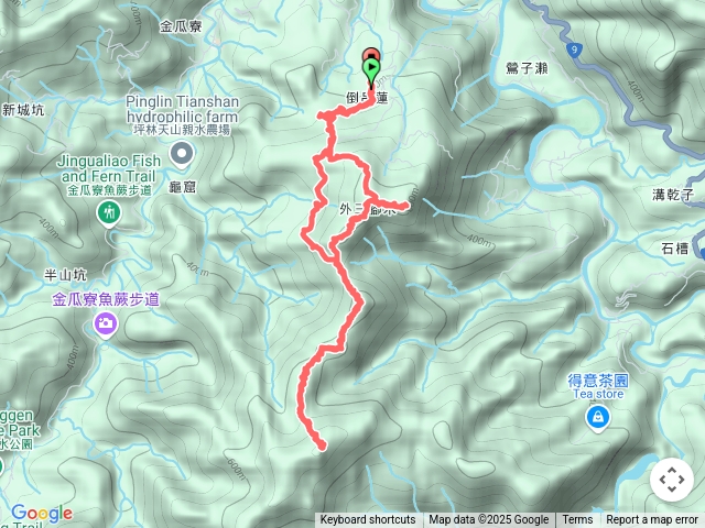 坪林倒吊三山（倒吊蓮山+倒吊嶺+倒吊子山）