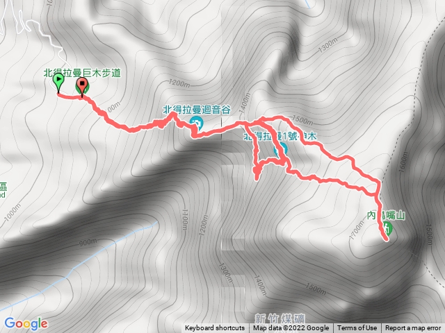 2022-0109-北得拉曼內鳥嘴山連走