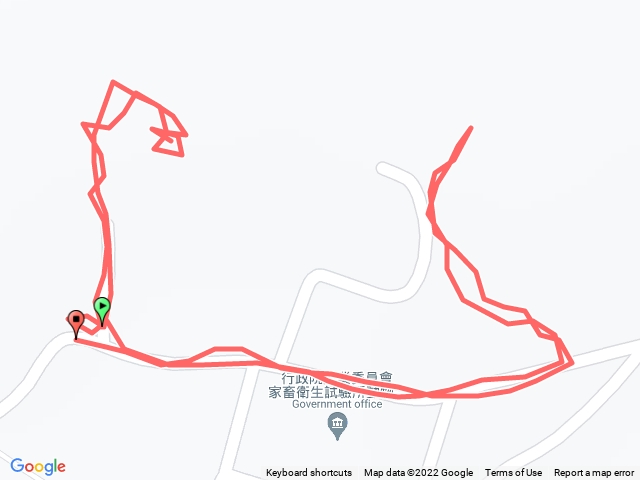 苗栗/竹南/青草山，H41m（大地測量隊三等三角點）& 崎頂日初神社