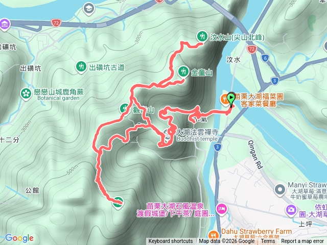 金童玉女汶山三連峰縱走