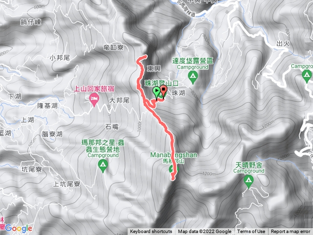 小百岳37-20221210 馬那邦山、細道邦山