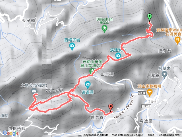 石碇聖家內思仔山