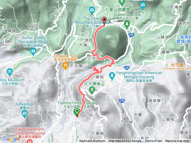 天母水管步道+翠峰瀑布+橫嶺古道