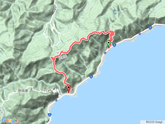 桃源古道草嶺段