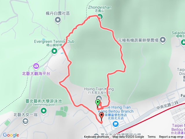 忠義山步道