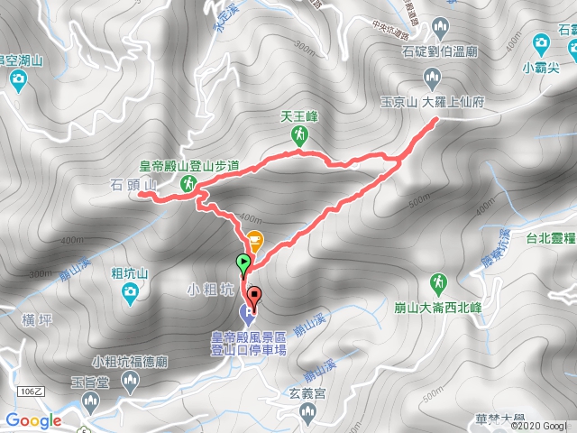 皇帝殿東西峰O型