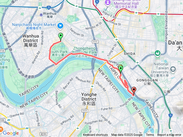 2025臺北健走趣（9）古亭河濱公園20251006-1（騎腳踏車）預覽圖