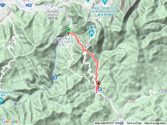 20210515 SD 三貂嶺古道（金字碑古道），侯硐車站至牡丹車站