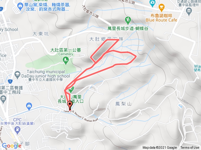 大度萬里長城步道