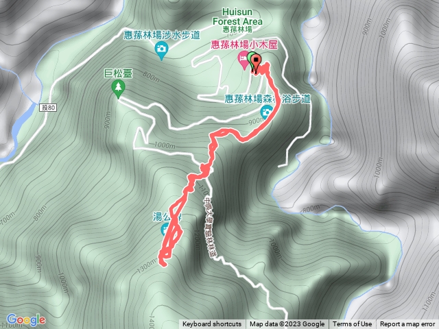 惠蓀林場湯公碑