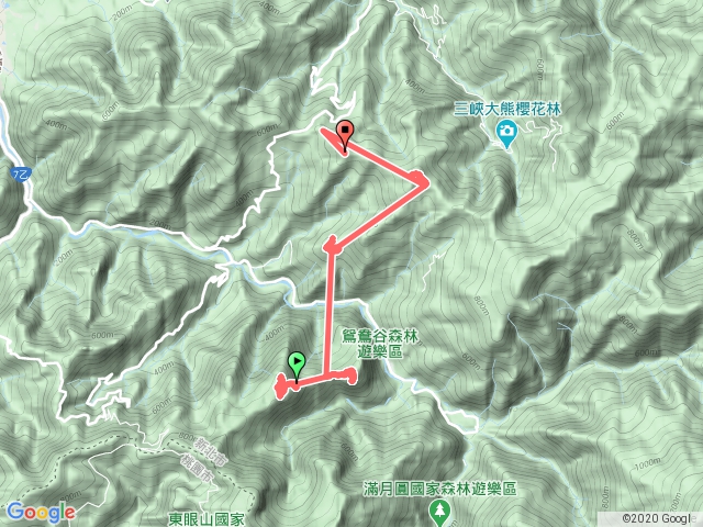 20200829東麓山蟾蜍山外紅龜面山西熊空山牛角坑山牛角尖山