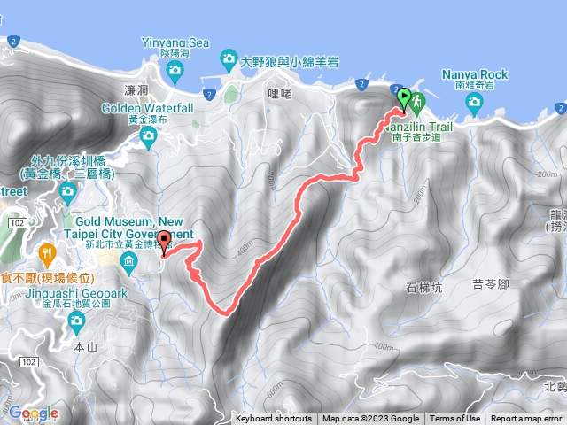 南仔稜往茶壺山