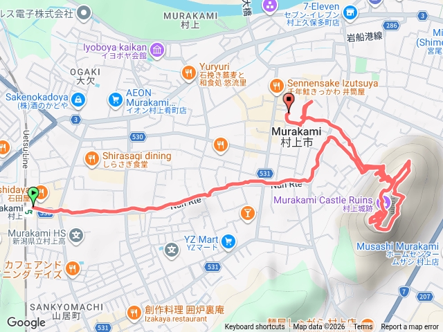 日本續100名城-村上城（臥牛山）