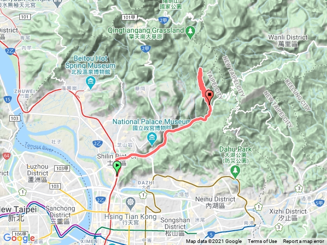 1100321 SD 坪頂三圳、瑪礁古道、新圳頭山、荷蘭古道、內寮古道、內雙溪古道、擎天崗溪、內雙溪