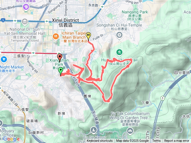 0131象山上拇指山南港山九五鋒四獸山