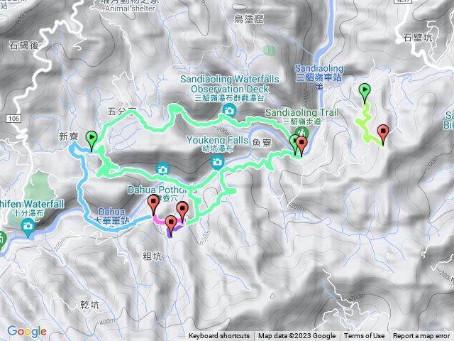 20221225幼坑古道連走野人谷及三貂嶺瀑布群