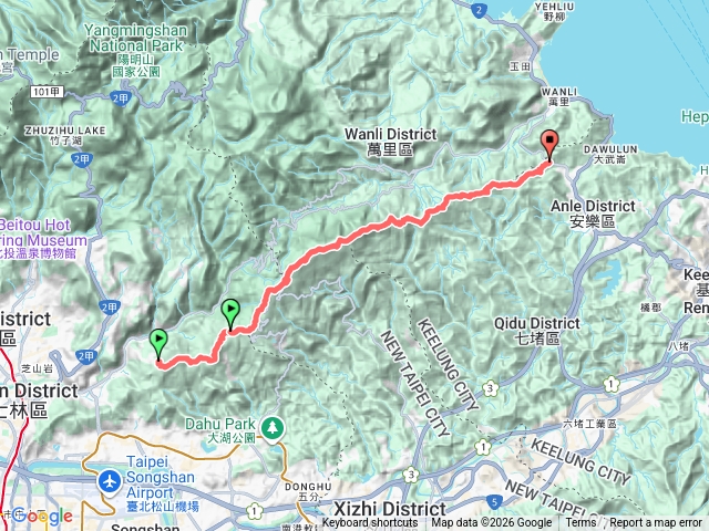 界寮縱走（大崙尾到界寮）20260110