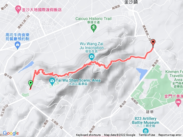 金門太武山大縱走2022