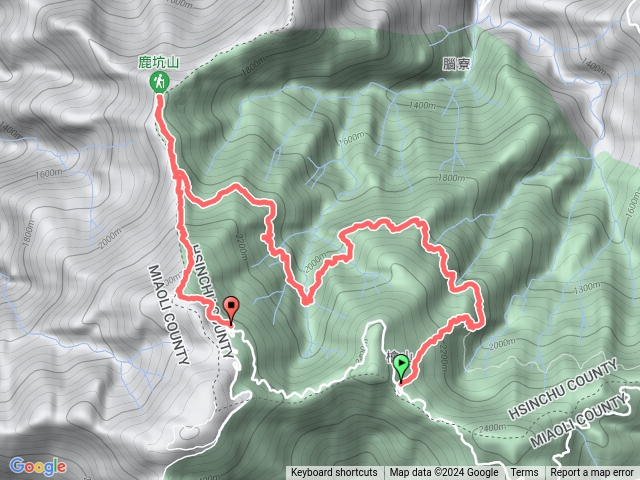 檜山巨木群步道、樂山鐵道、鹿坑山(A進B出)預覽圖