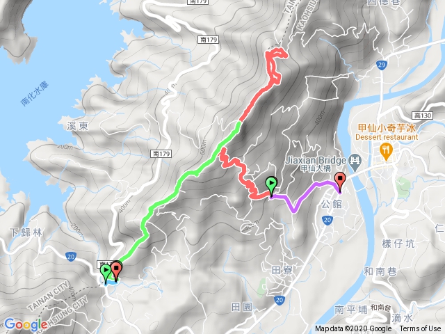 六義山公館登山口(來回3:40分)+紫霞登山口.gpx