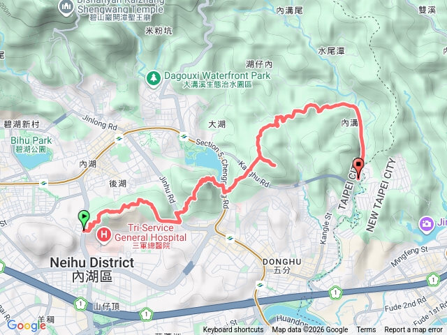 內湖四小山（灣仔山-白鷺鷥山-康樂山-柿子山）預覽圖
