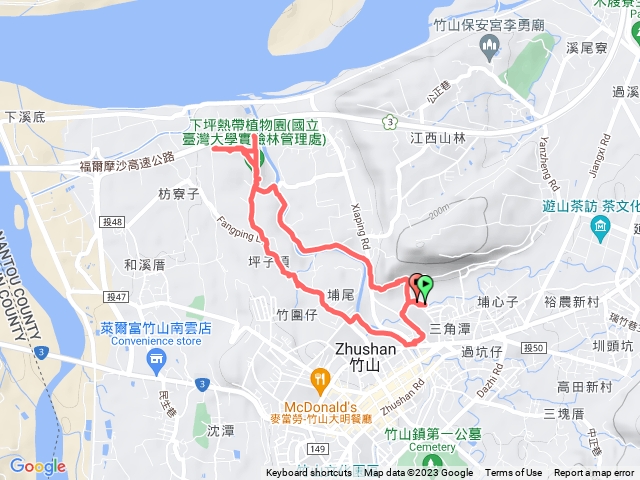 南投竹山下坪步道自然教育園區20230225