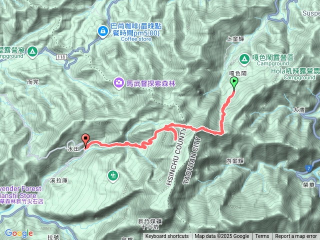 貴妃那結縱走-嘎色鬧上水田下 - （材哥）