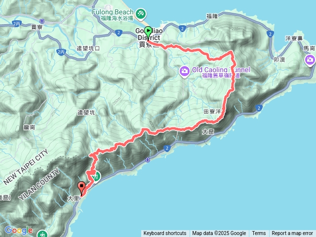 雪山尾稜全段預覽圖