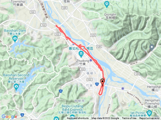 竹東頭前溪河濱運動公園