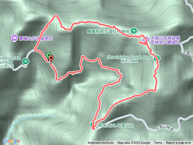 稍來山步道預覽圖