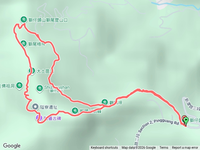 獅仔頭山O繞預覽圖