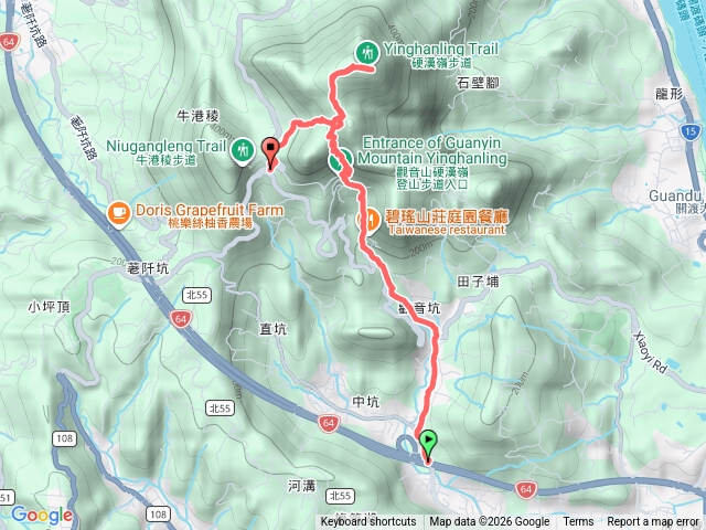 凌雲路福隆山硬漢嶺楓櫃斗湖預覽圖