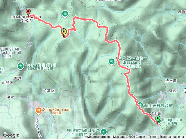 風冷縱走(頂山、石梯坪、雞心崙)