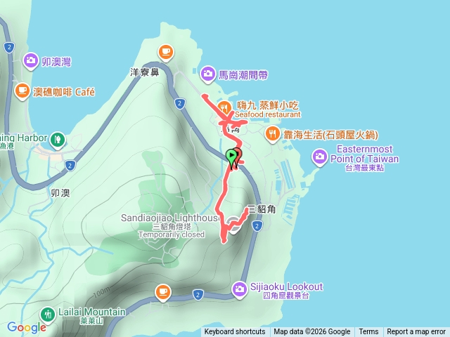 三貂角燈塔步道+馬崗漁港