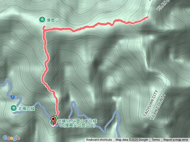 復興尖山、庫魯山