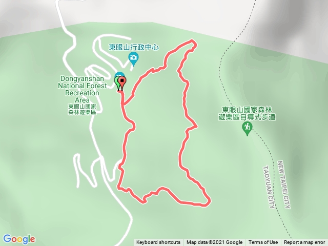 東眼山步道支線