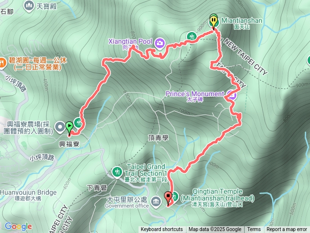 興福寮上向天池步道（出清天宮）預覽圖