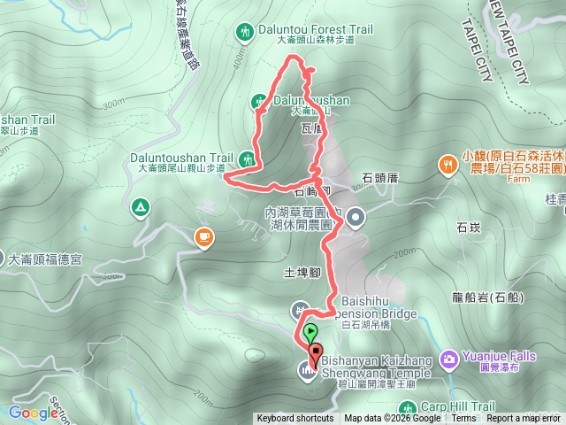 大崙頭山步道預覽圖
