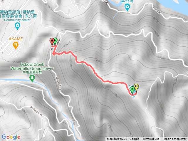 白賓山前山來回