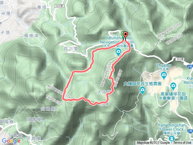 2021年臺北大縱走：尋寶任務臺北大縱走第二段：二子坪至小油坑202101311552