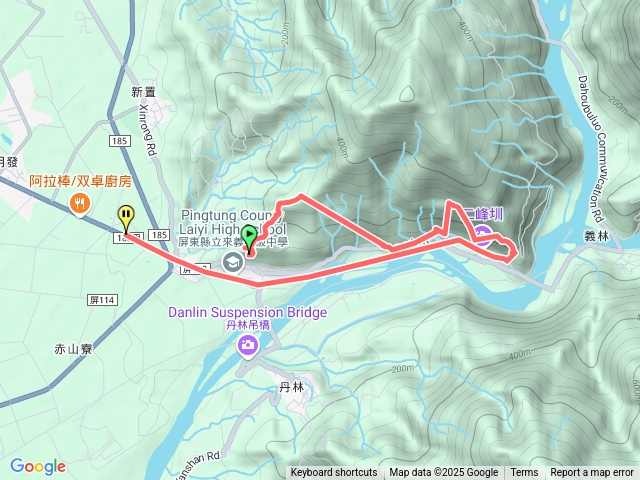 新置山前鋒崑崙坳古道喜樂段古樓山