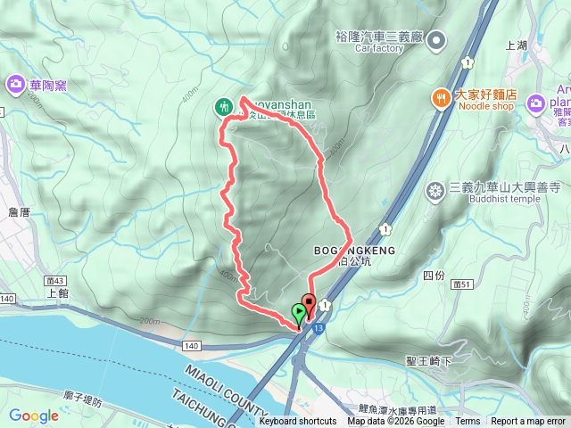 火炎山登山步道預覽圖