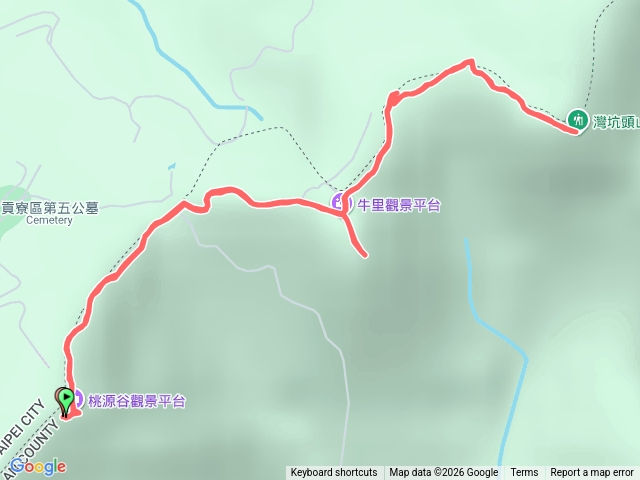 桃源谷灣坑頭山預覽圖