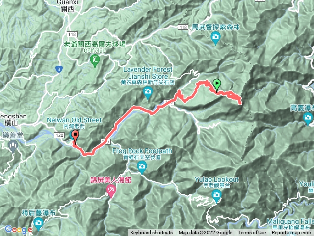 北得拉曼、內鳥嘴山