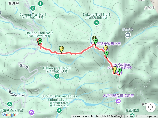 大坑2-5頭嵙山三角點