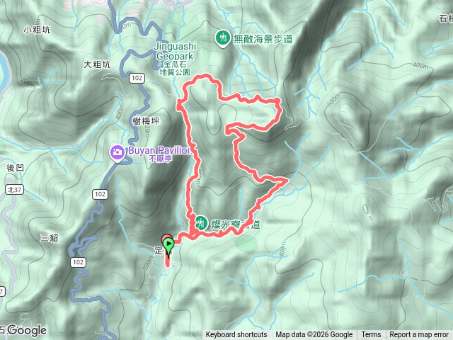20260718六六登山隊牡丹十三層公園貂山古道燦光寮山O形