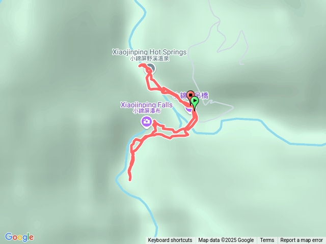 小錦屏步道(小錦屏步道-野溪溫泉)